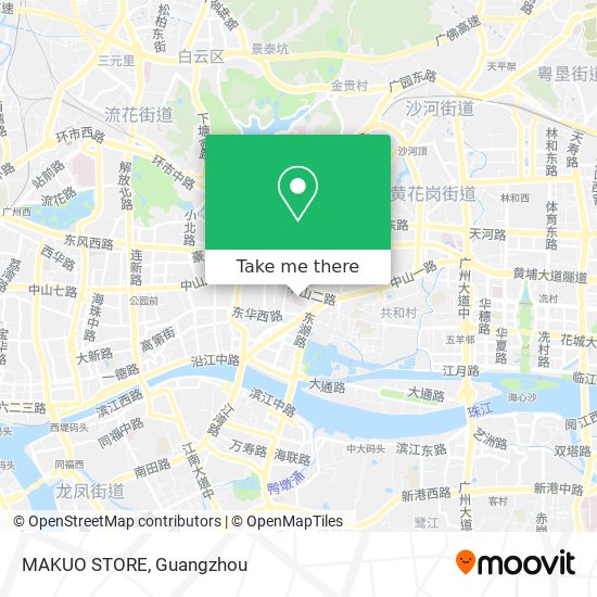 MAKUO STORE map