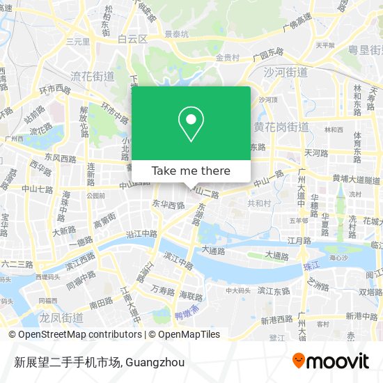新展望二手手机市场 map