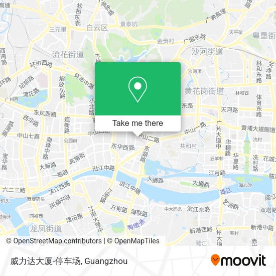 威力达大厦-停车场 map