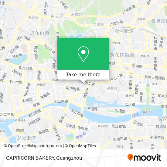 CAPRICORN BAKERY map