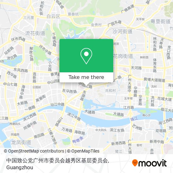 中国致公党广州市委员会越秀区基层委员会 map