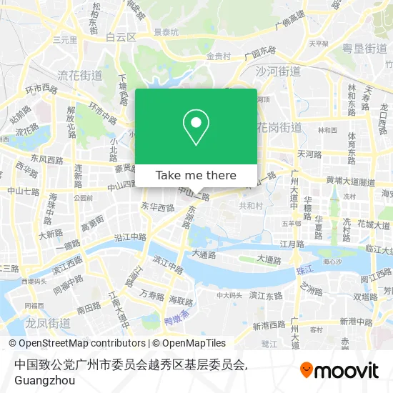 中国致公党广州市委员会越秀区基层委员会 map