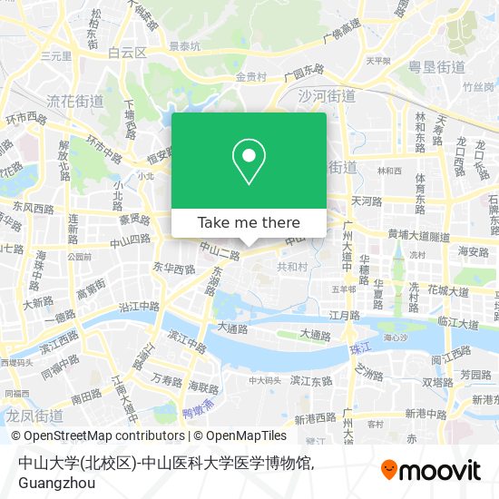 中山大学(北校区)-中山医科大学医学博物馆 map