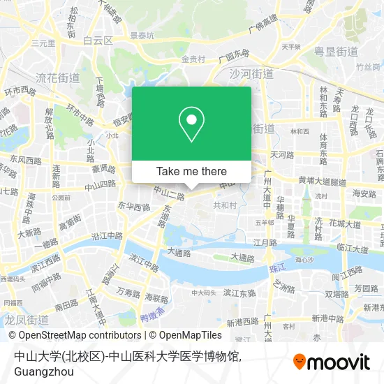 中山大学(北校区)-中山医科大学医学博物馆 map