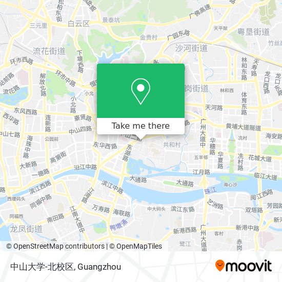 中山大学-北校区 map