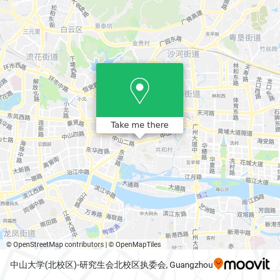 中山大学(北校区)-研究生会北校区执委会 map