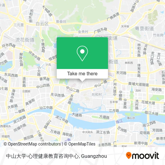 中山大学-心理健康教育咨询中心 map