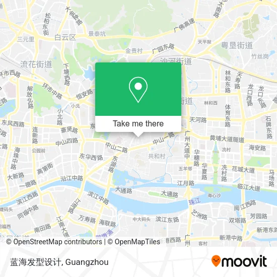 蓝海发型设计 map