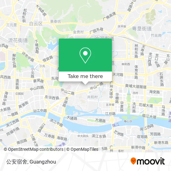 公安宿舍 map