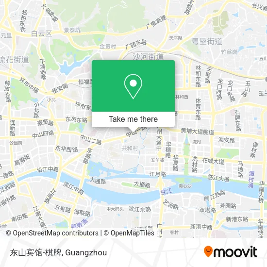 东山宾馆-棋牌 map