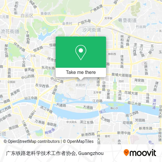 广东铁路老科学技术工作者协会 map