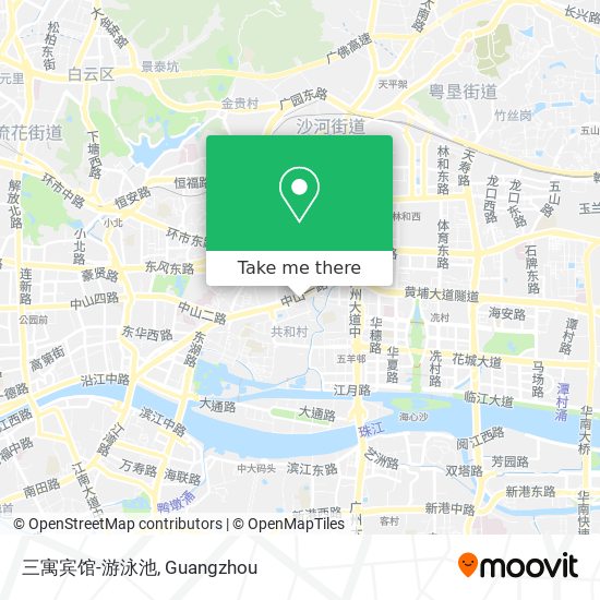 三寓宾馆-游泳池 map