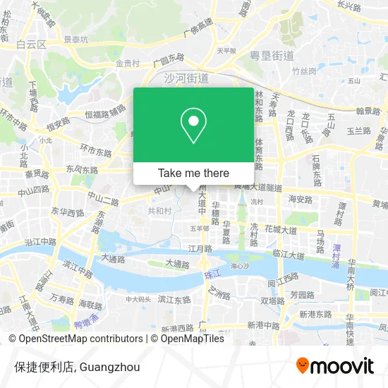 保捷便利店 map