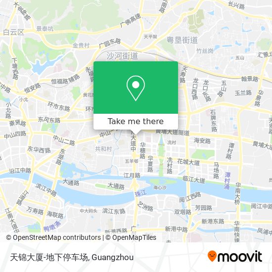 天锦大厦-地下停车场 map