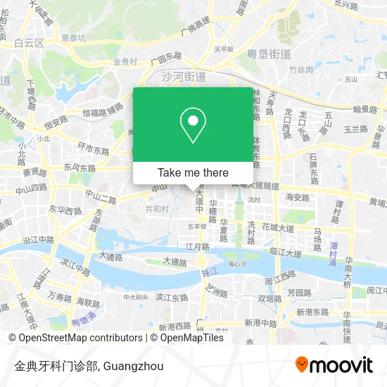 金典牙科门诊部 map