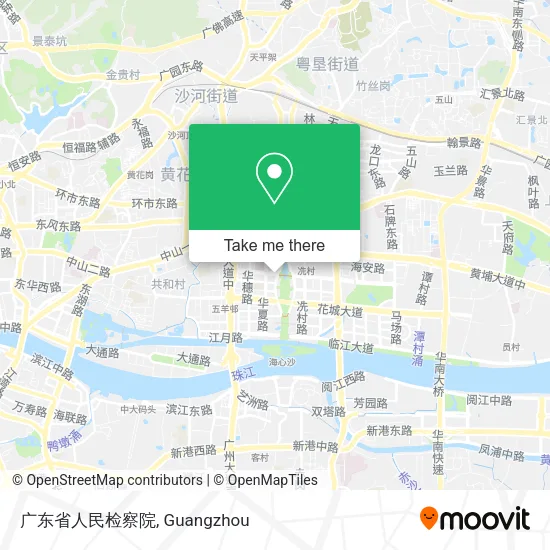 广东省人民检察院 map