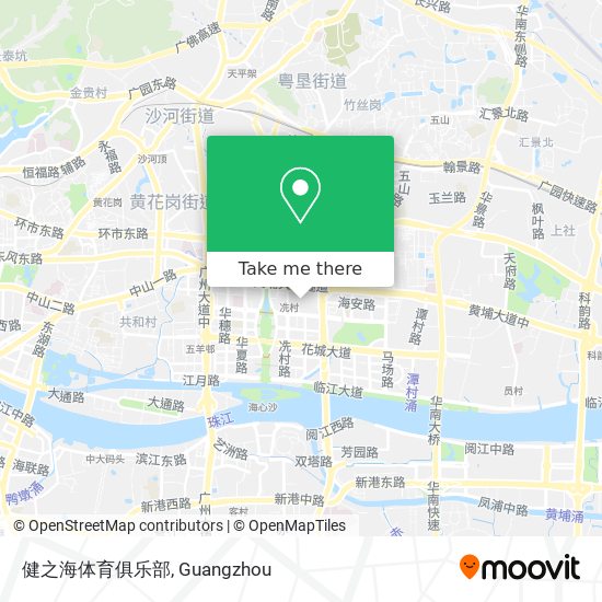 健之海体育俱乐部 map
