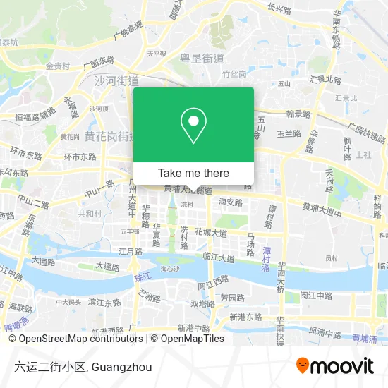 六运二街小区 map