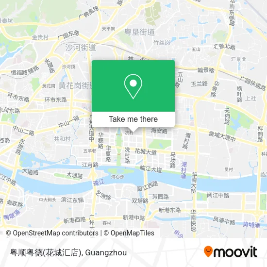 粤顺粤德(花城汇店) map