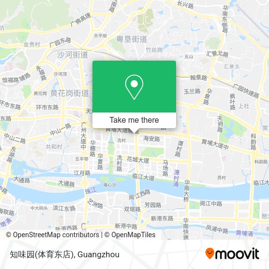 知味园(体育东店) map