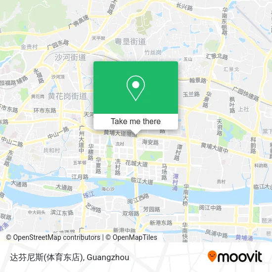 达芬尼斯(体育东店) map