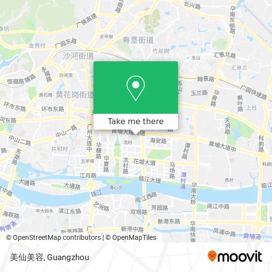 美仙美容 map