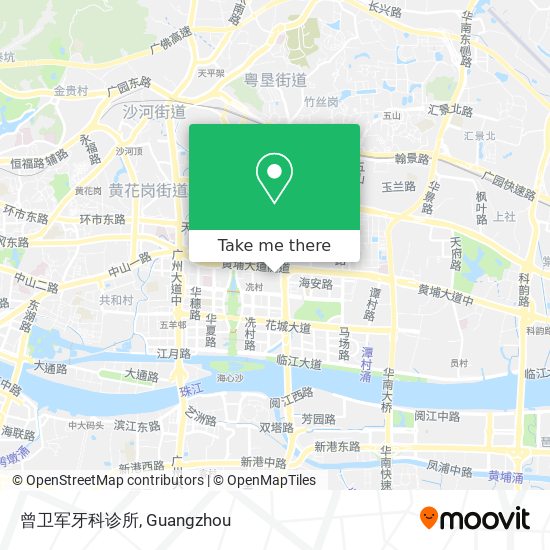 曾卫军牙科诊所 map