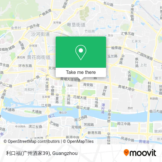 利口福(广州酒家39) map