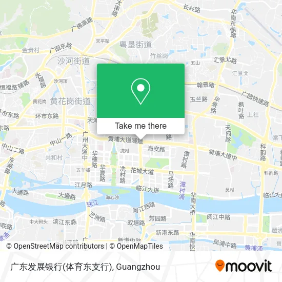 广东发展银行(体育东支行) map