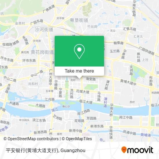 平安银行(黄埔大道支行) map
