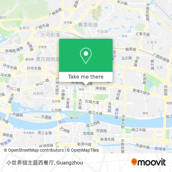 小世界猫主题西餐厅 map