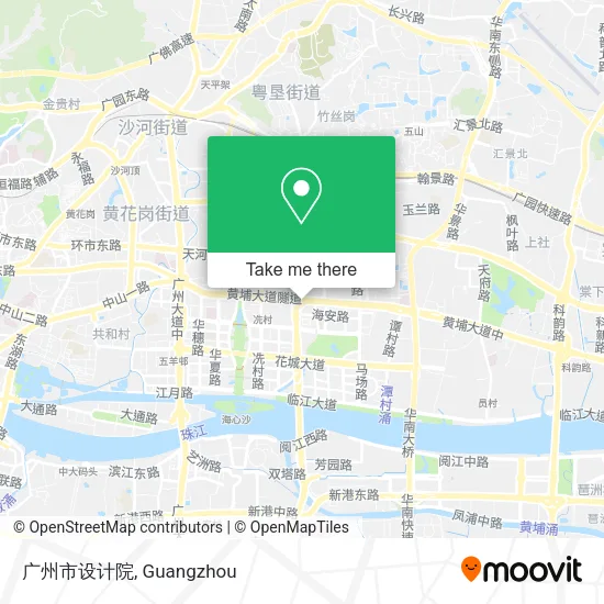 广州市设计院 map