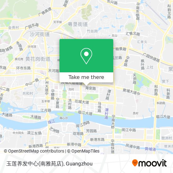 玉莲养发中心(南雅苑店) map