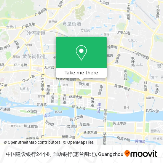 中国建设银行24小时自助银行(惠兰阁北) map