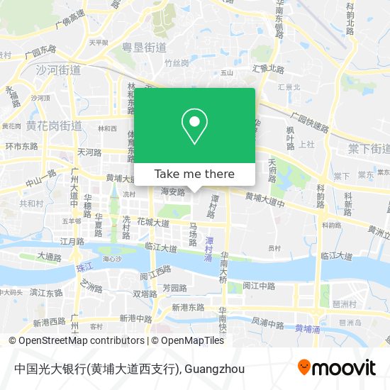 中国光大银行(黄埔大道西支行) map