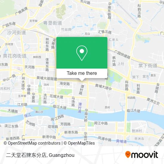 二天堂石牌东分店 map