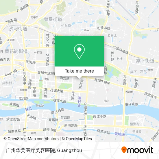 广州华美医疗美容医院 map