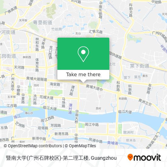 暨南大学(广州石牌校区)-第二理工楼 map