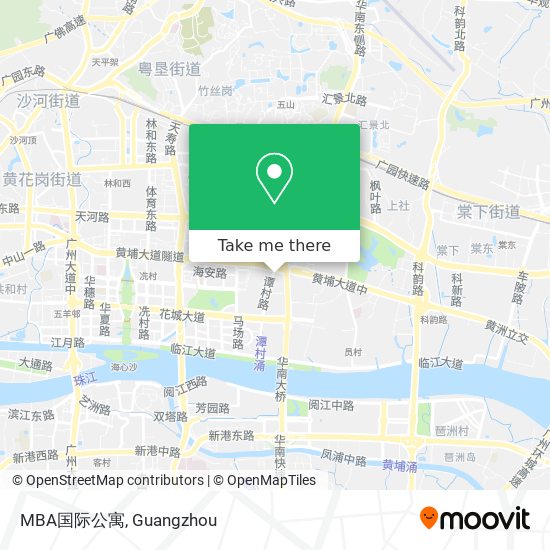 MBA国际公寓 map