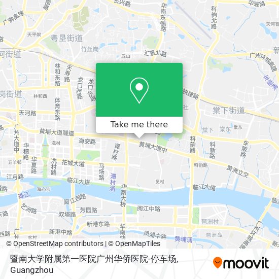 暨南大学附属第一医院广州华侨医院-停车场 map