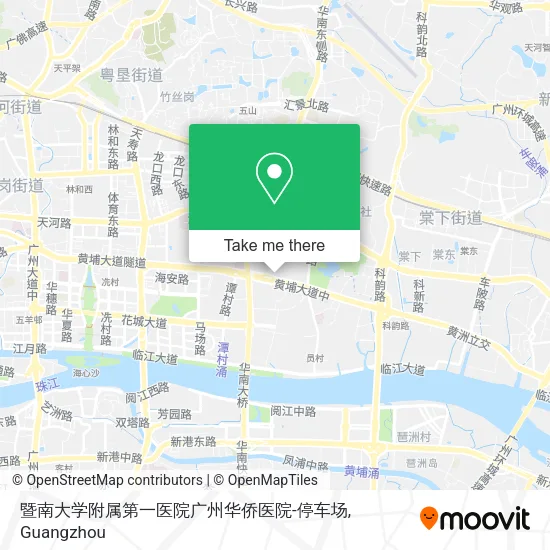 暨南大学附属第一医院广州华侨医院-停车场 map