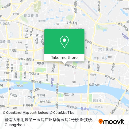 暨南大学附属第一医院广州华侨医院2号楼-医技楼 map
