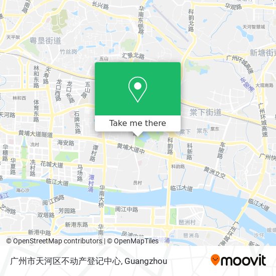 广州市天河区不动产登记中心 map