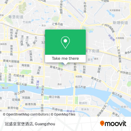 冠盛皇室堡酒店 map