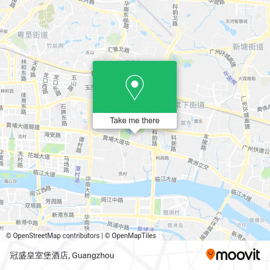 冠盛皇室堡酒店 map