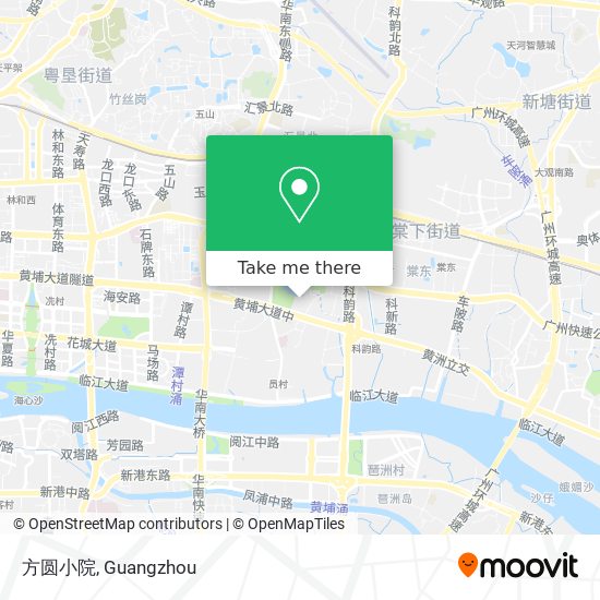 方圆小院 map
