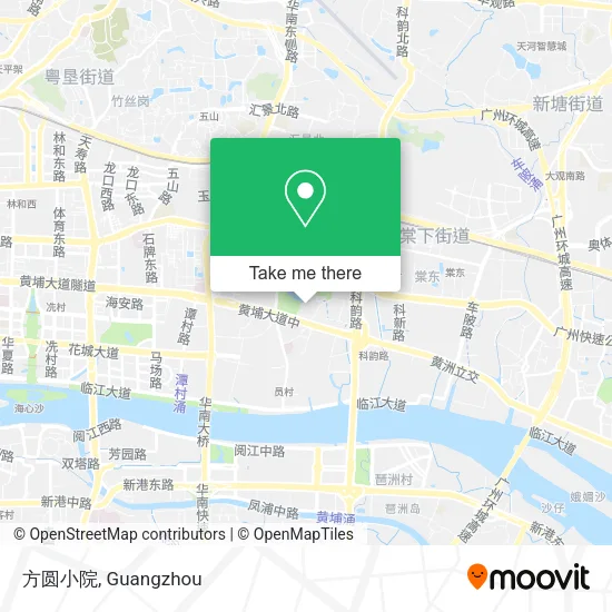 方圆小院 map