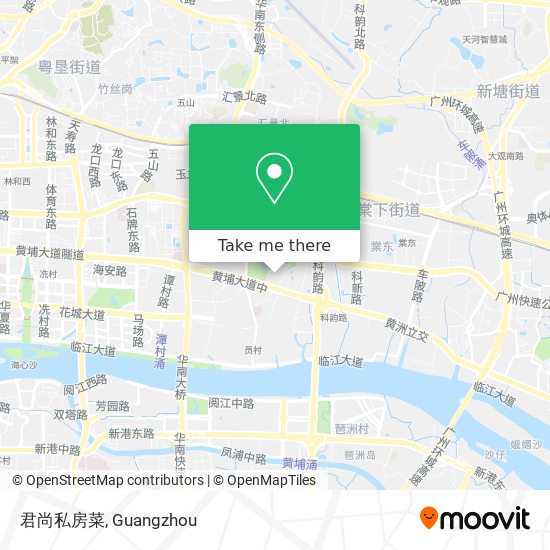 君尚私房菜 map