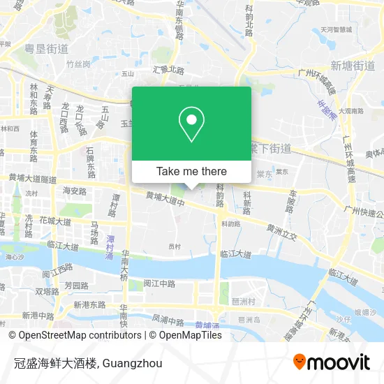 冠盛海鲜大酒楼 map