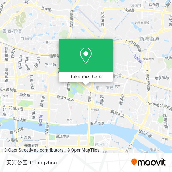 天河公园 map